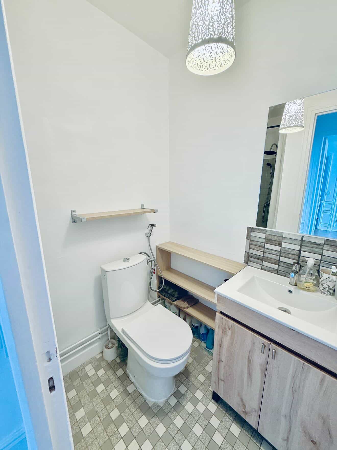 WC et meuble vasque