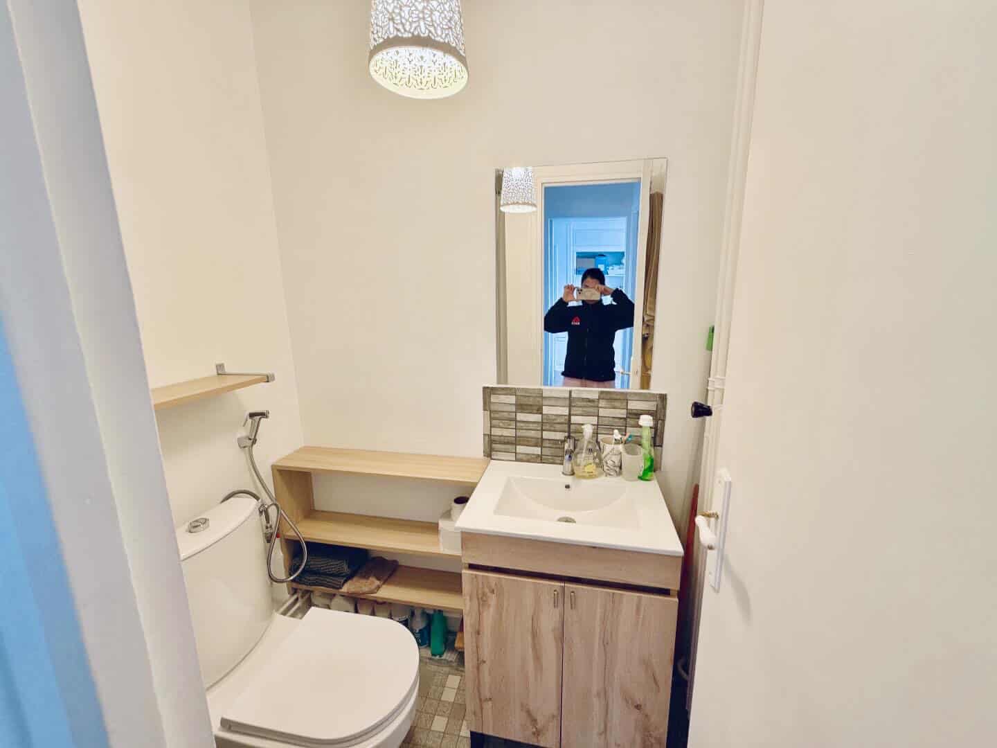 Meuble vasque et miroir